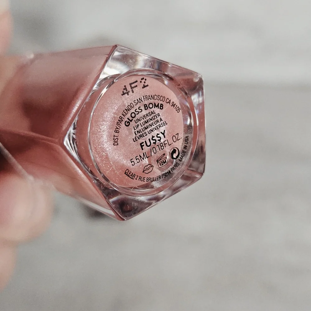 Fenry Beauty Gloss Bomb Mini Trio Glass Slipper, Fussy, Hot Chocolit NEW